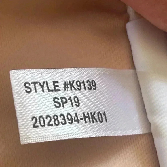 J Crew Women's Medium Off White Eyelet Ruffle Bikini Bottom Swim Beach K9139 M - Picture 5 of 7